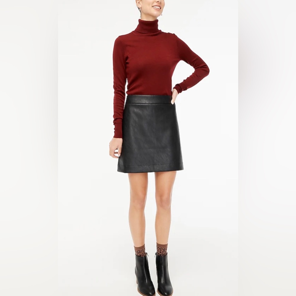 J. Crew Factory Black Mini Skirt